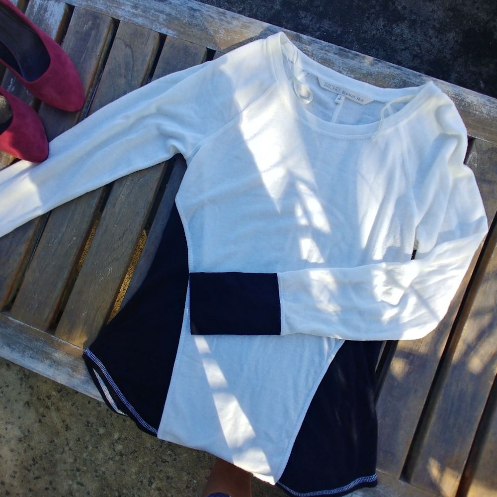 Rachel Ray block color sweater